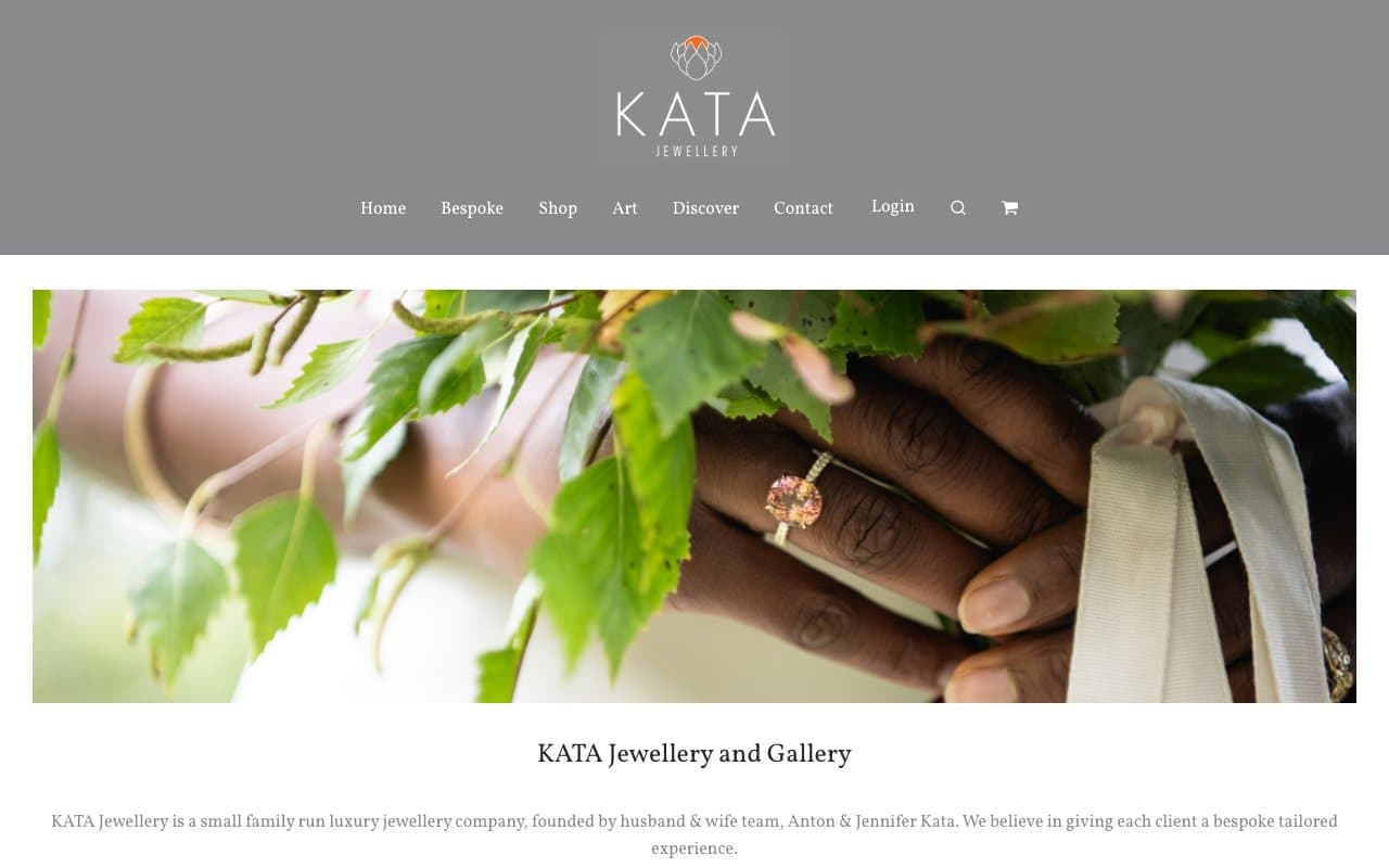 KATA Jewellery — E-commerce project by Vivid Beyond